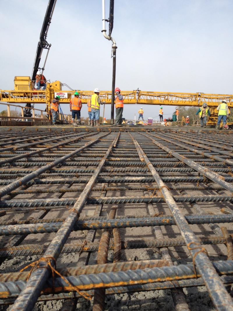 Concrete Pads  -  Roads